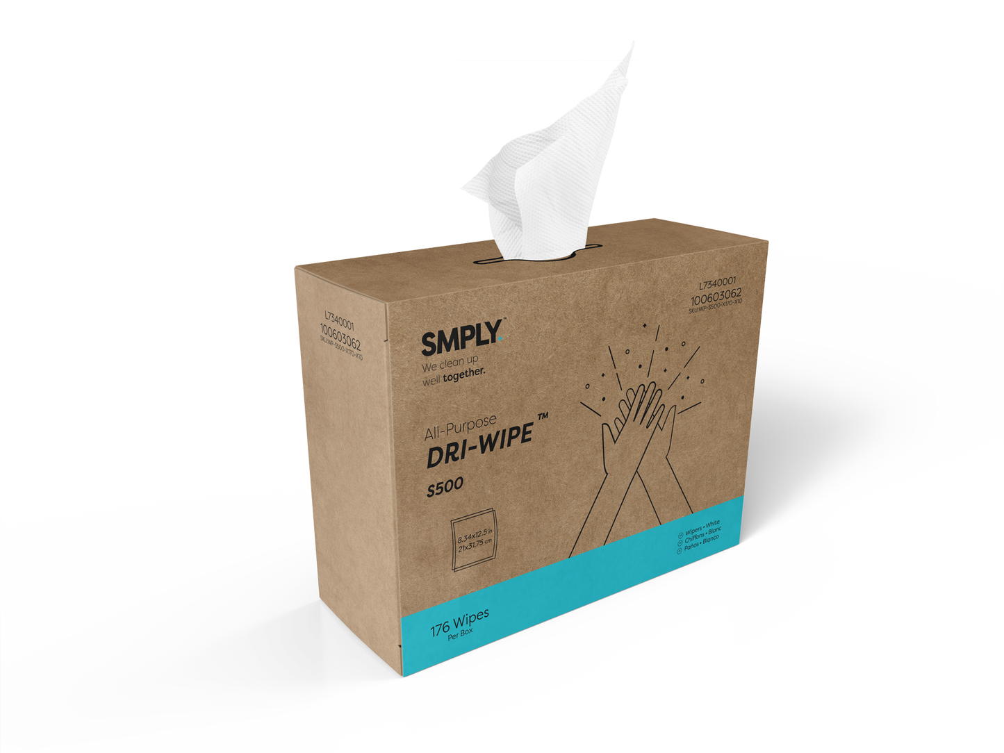 500 Series Dri-Wipe, Light Duty