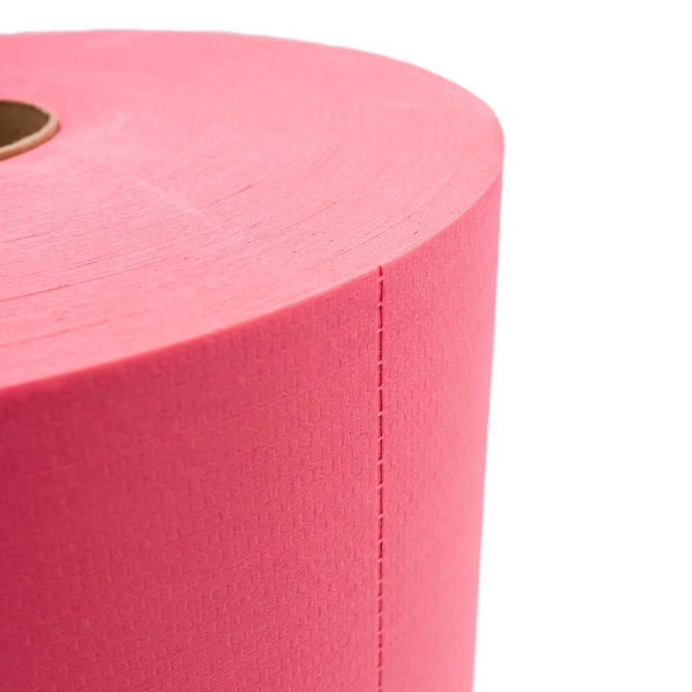 Dri-Wipe S800 Red Jumbo Roll by SMPLY Brands – 455 Count Heavy-Duty Wipes, 10" x 12" – Strong Alternative to Paper Towels, Shop Towels, Rags, Microfiber Cleaning Cloths, and Magic Cleaning Cloths