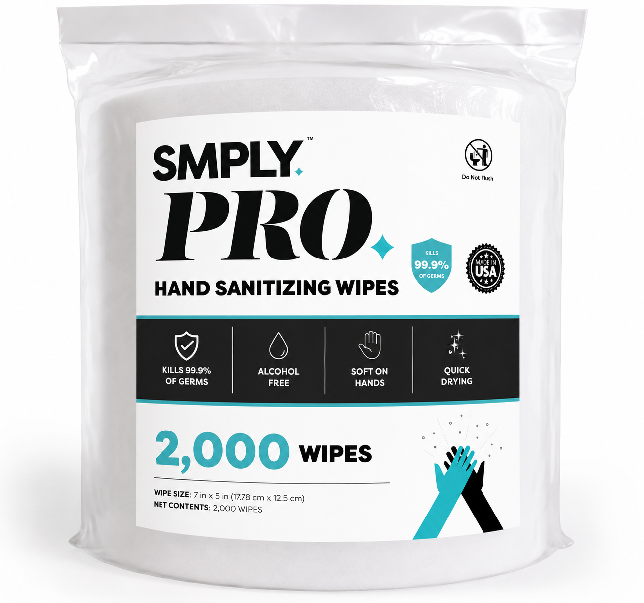 PRO Multifold Paper Towels – 4,000 Ct — case packaging photo